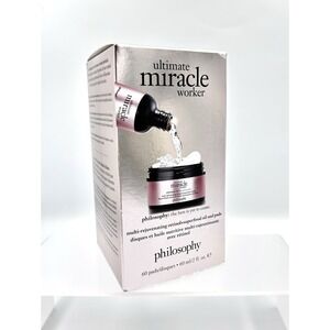 PHILOSOPHY Ultimate Miracle Worker Multi Rejuvenating Retinol 60 Pads 2oz NIB